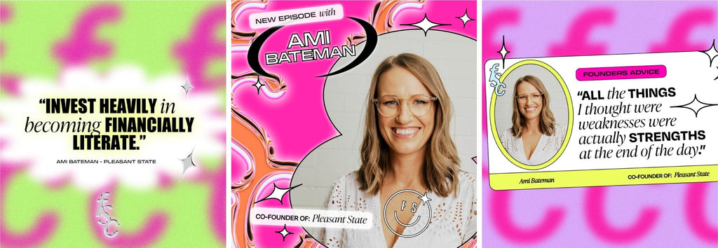 You're going to love this Female Startup Club Episode ft. Our CEO Ami! - Pleasant State