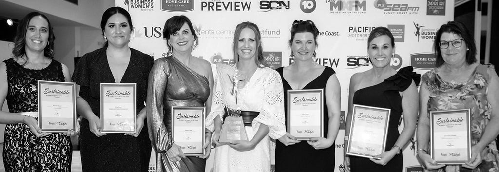Ami debriefs after winning 'Sunshine Coast Sustainable Business Woman of the Year!' - Pleasant State