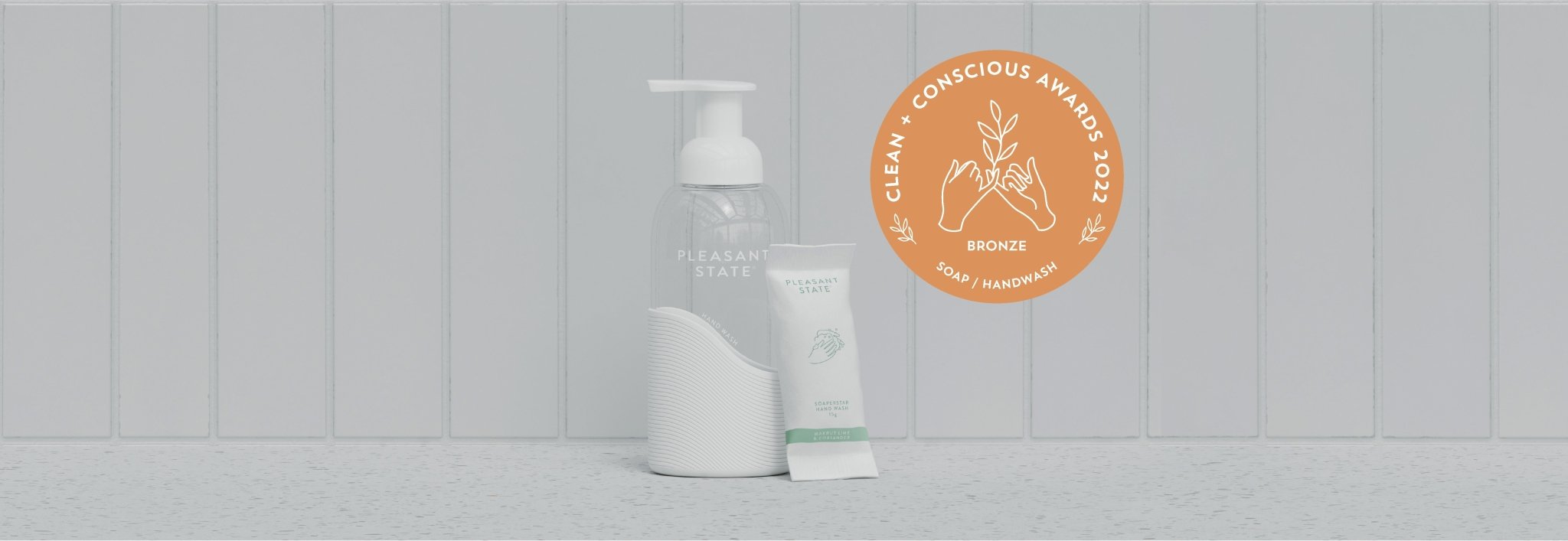 Pleasant State Wins Bronze at the Clean + Conscious Awards 2022! - Pleasant State