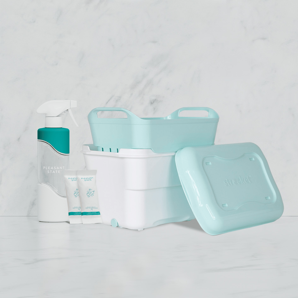 Strucket x Pleasant State Fruit & Vege Wash Bundle