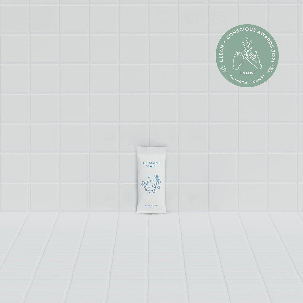 Single toilet and bathroom cleaning refill as Finalist at the 2021 Clean + Conscious Awards